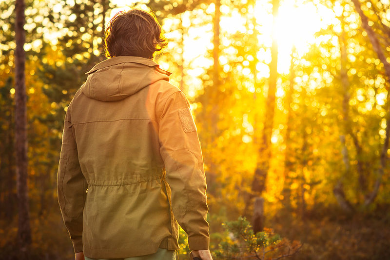 Man Alone Forest
