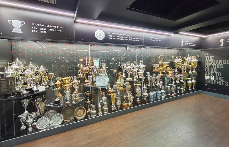 Manchester United trophy room
