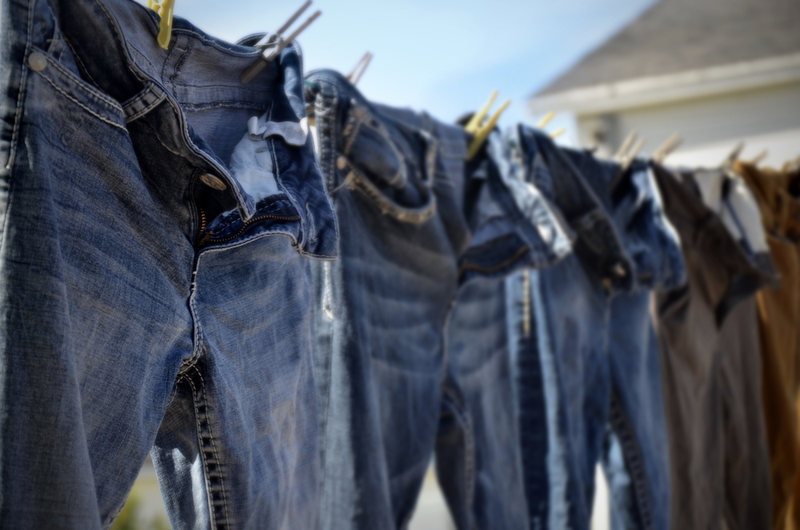 Washing Jeans